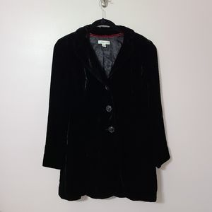 Black Velvet Jacket sz P10